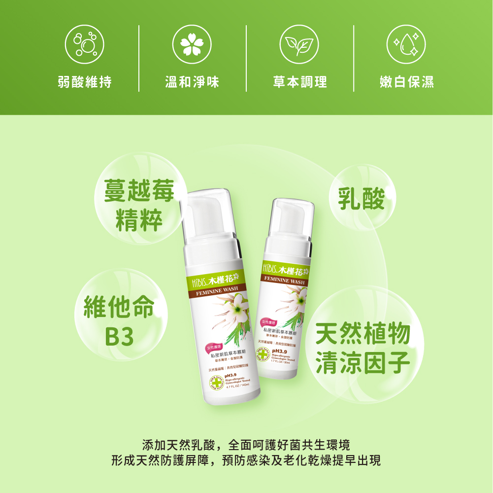 根據健康2.0婦產科醫師陳思宇指出：「私密處肌膚因缺少皮脂膜與角質層的保護，與身體其他部位相較更加脆弱，過半數女性在生理期都遇過清洗方式不正確，導致私密處感染發炎。」