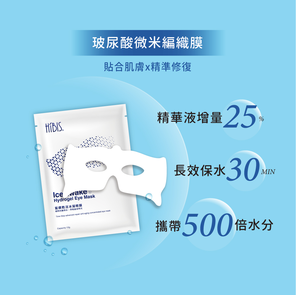 藍鑽甦活冰凝眼膜特色