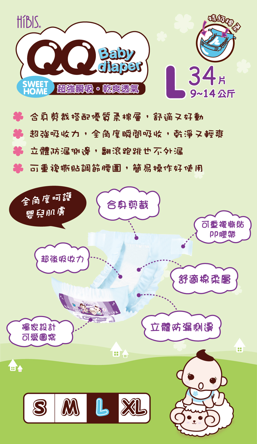大熱天小屁屁悶熱嬰兒紙尿褲該怎麼選擇!?