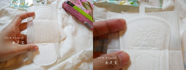 木槿花草本涼感護墊親柔面層 木槿花草本涼感護墊觸感極佳