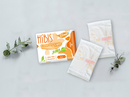 HiBIS木槿花貼身透氣護墊|日常與經期前後使用,保持乾爽舒適 HiBIS木槿花貼身透氣護墊,舒適貼身,輕薄透氣,帶來清爽舒適感